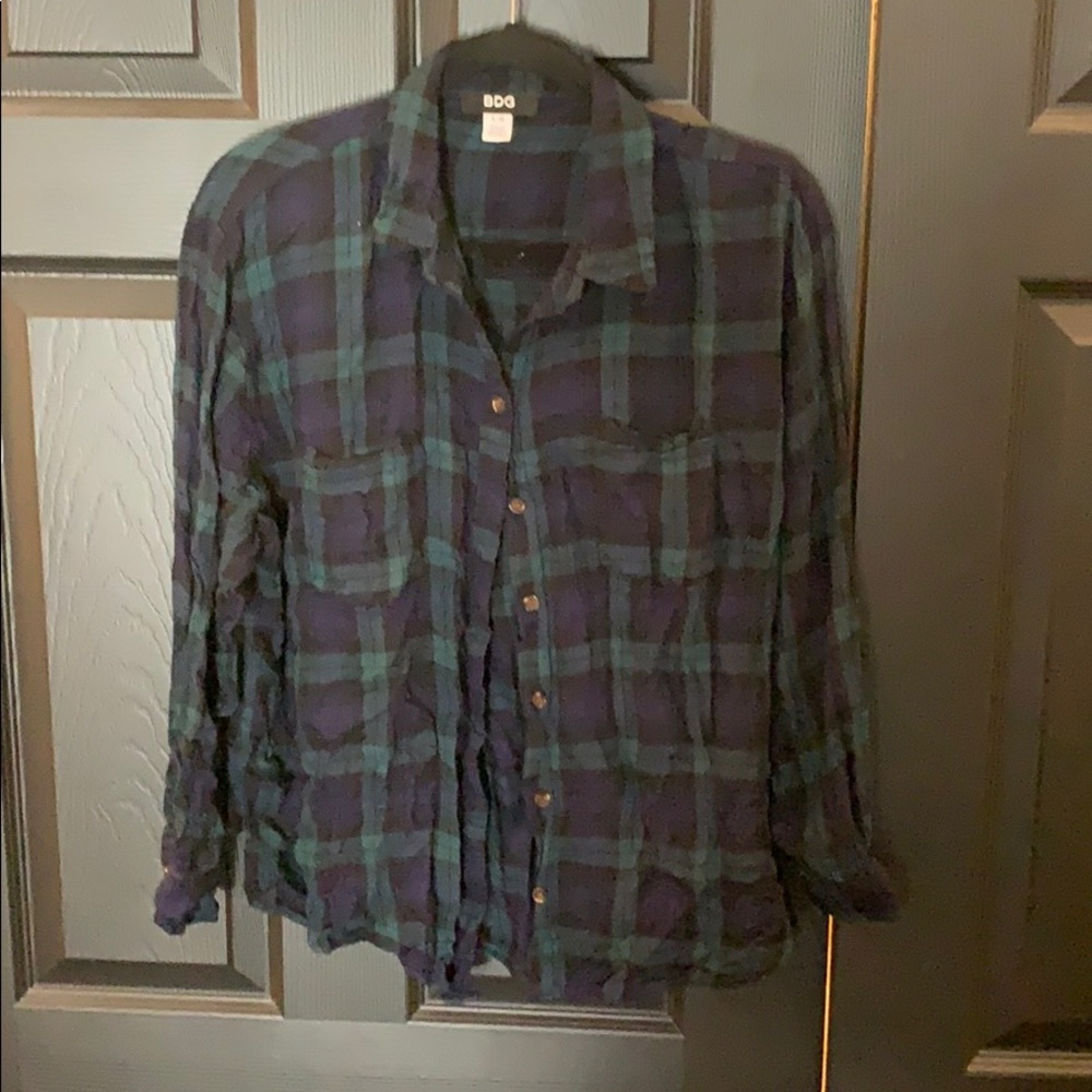 Perfect flannel button down